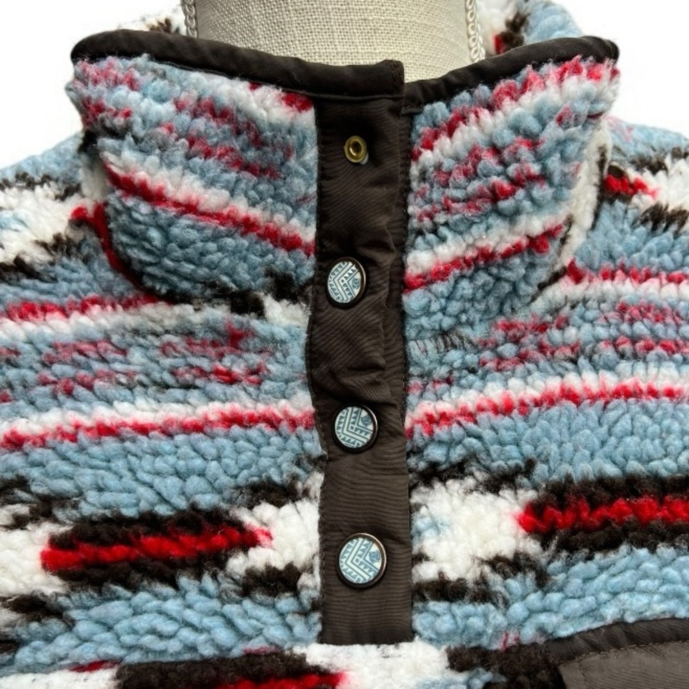 🌻CINCH Western Aztec Fleece Pullover | Women’s Size Small - Picture 10 of 10